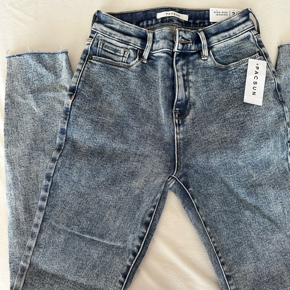 PACSUN light wash skinny Jean